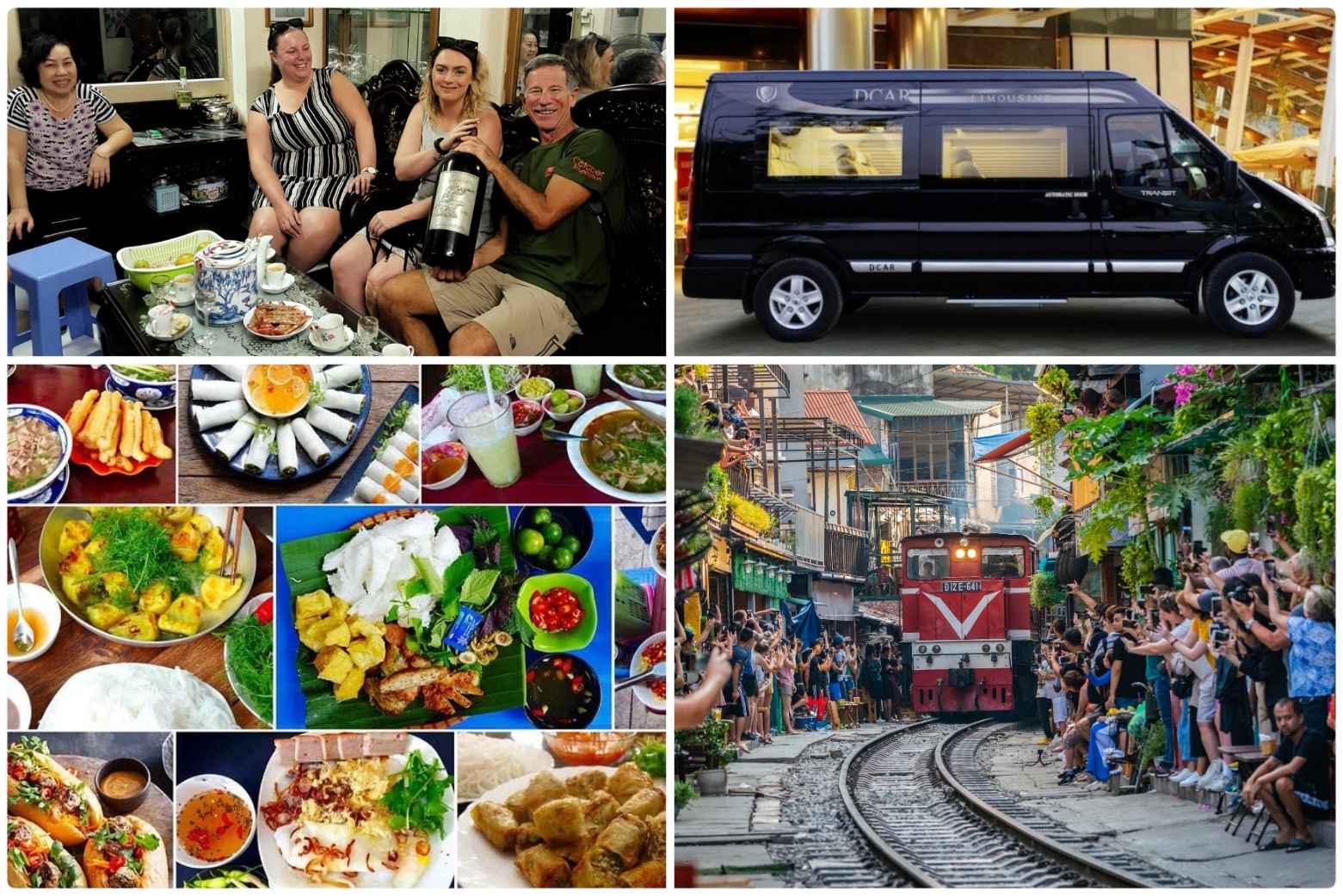 HANOI AUTHENTIC & EXOTIC STREET FOOD TOUR BY LUXURIOUS LIMOUSINE –HFL1