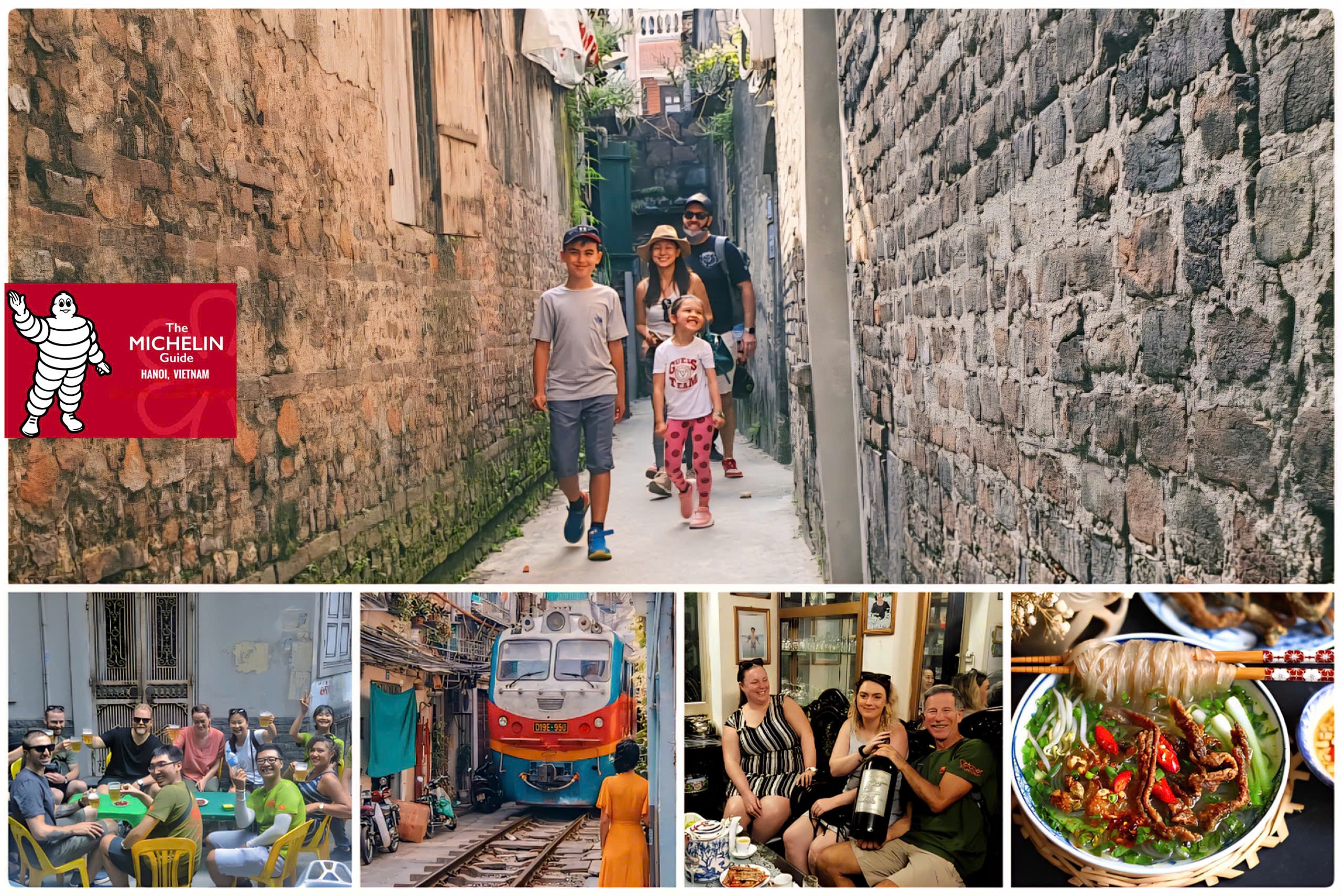 Hanoi Michelin-Guide Street Food Walking Tour & Train Street – 3.5 Hours Culinary Safari – HFAW1A