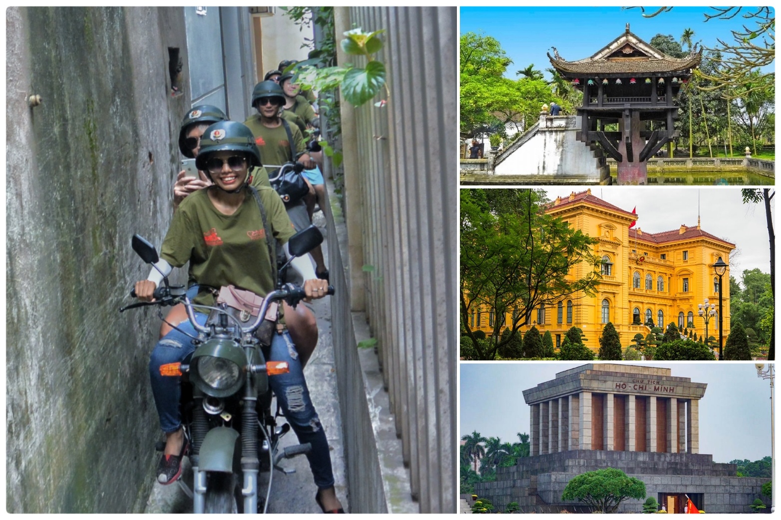 HANOI HIGHLIGHTS & HIDDEN GEMS BY VINTAGE MOTORBIKE – HGM1